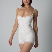 Ermine-Seamless Bodysuit