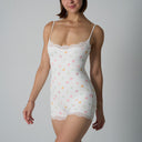 Ermine-Seamless Bodysuit