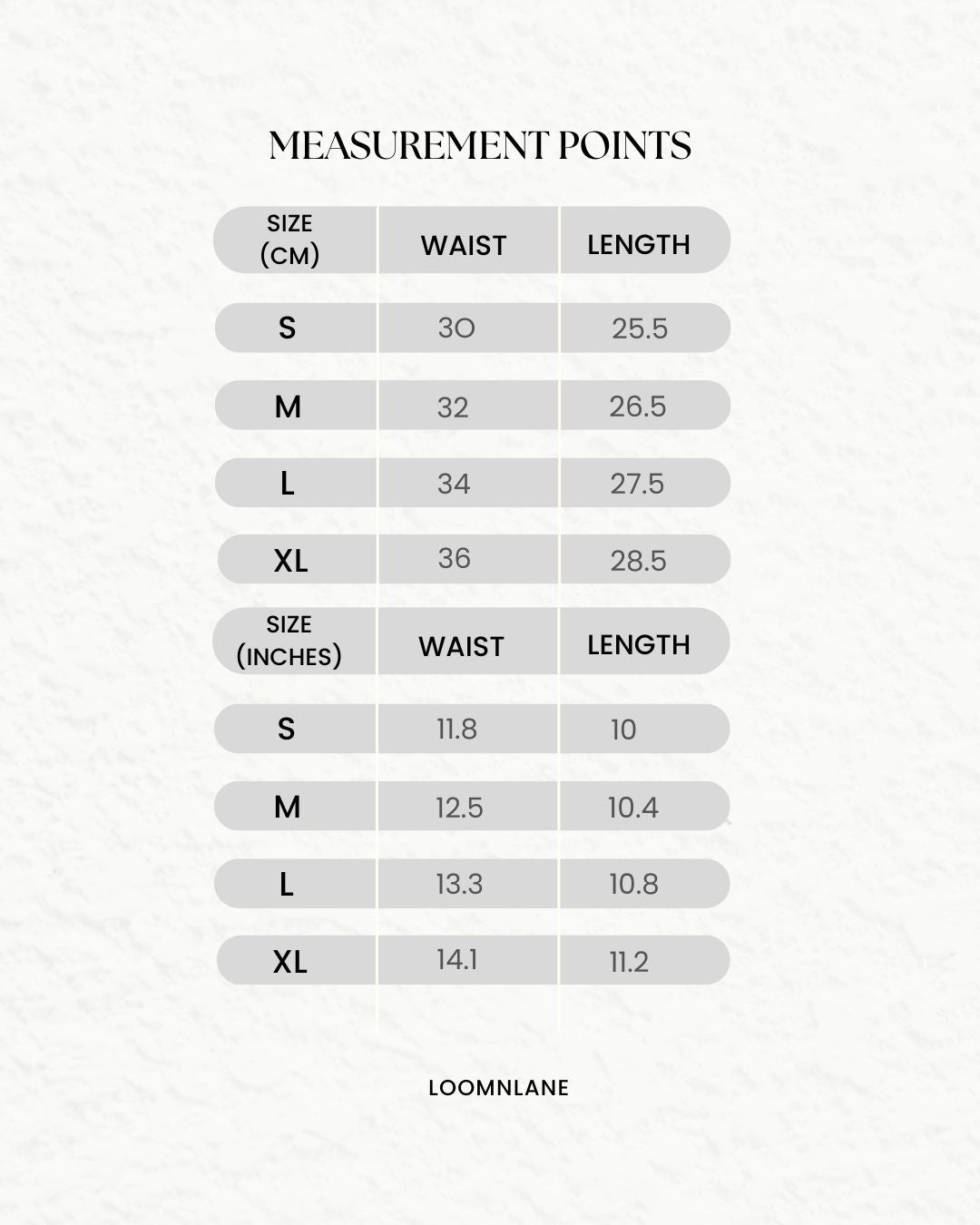 Size Guide