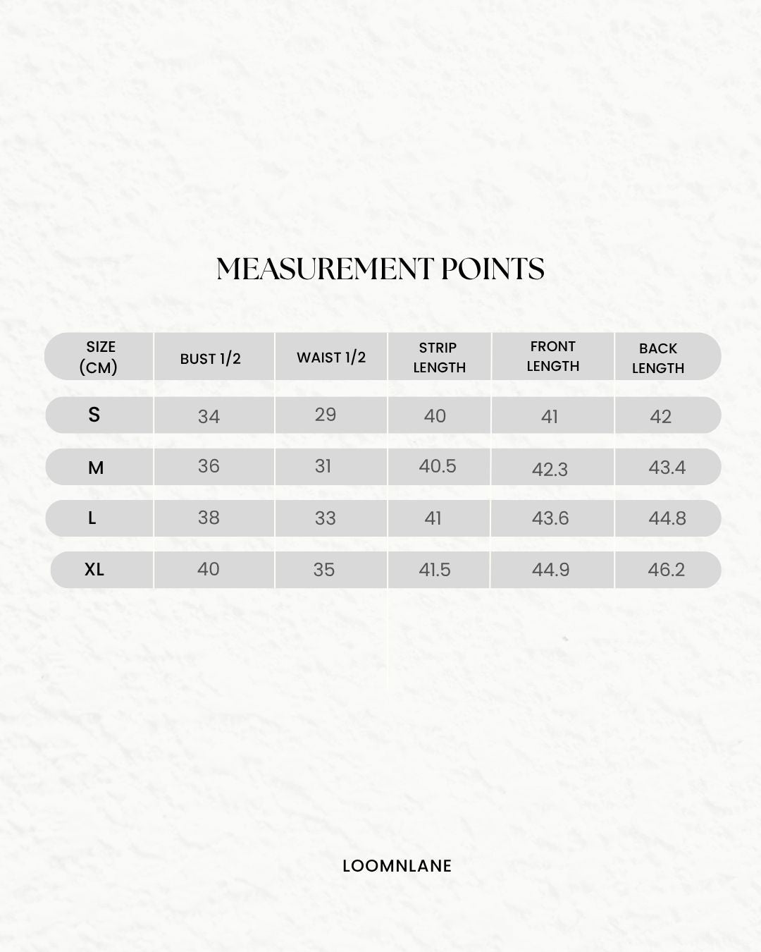 Size Guide