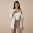 Coney-White Slip Camisole
