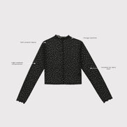 Stardom-Mesh Crop Top