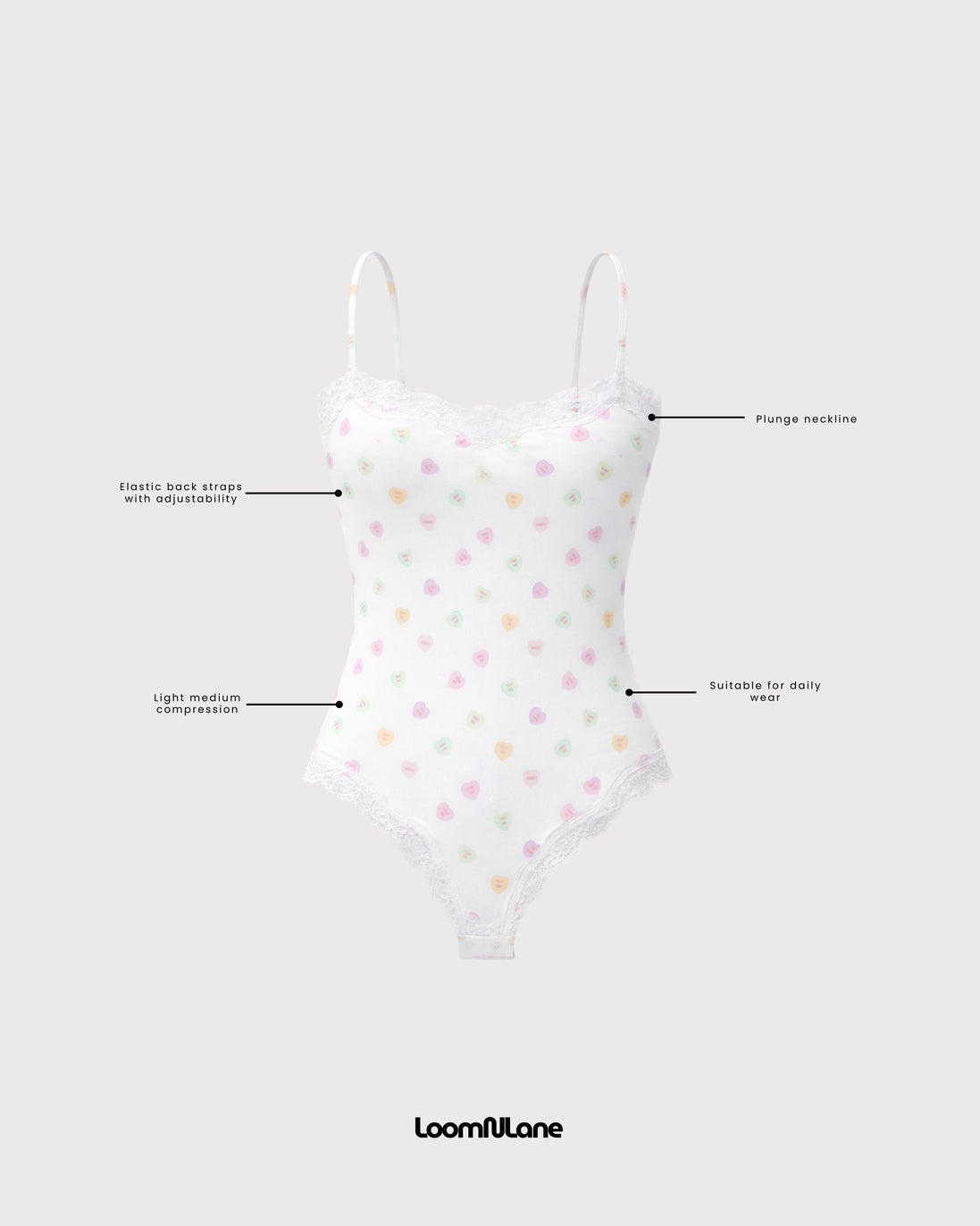 Ermine V-Seamless Bodysuit
