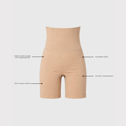 Selkie-High-Waist Shapewear/Body Shaper Shorts